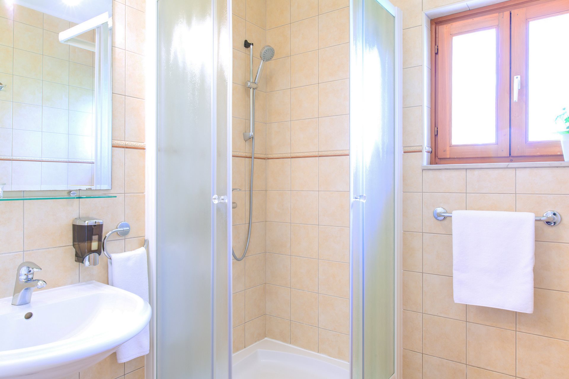 Bathroom in a villa on Hvar