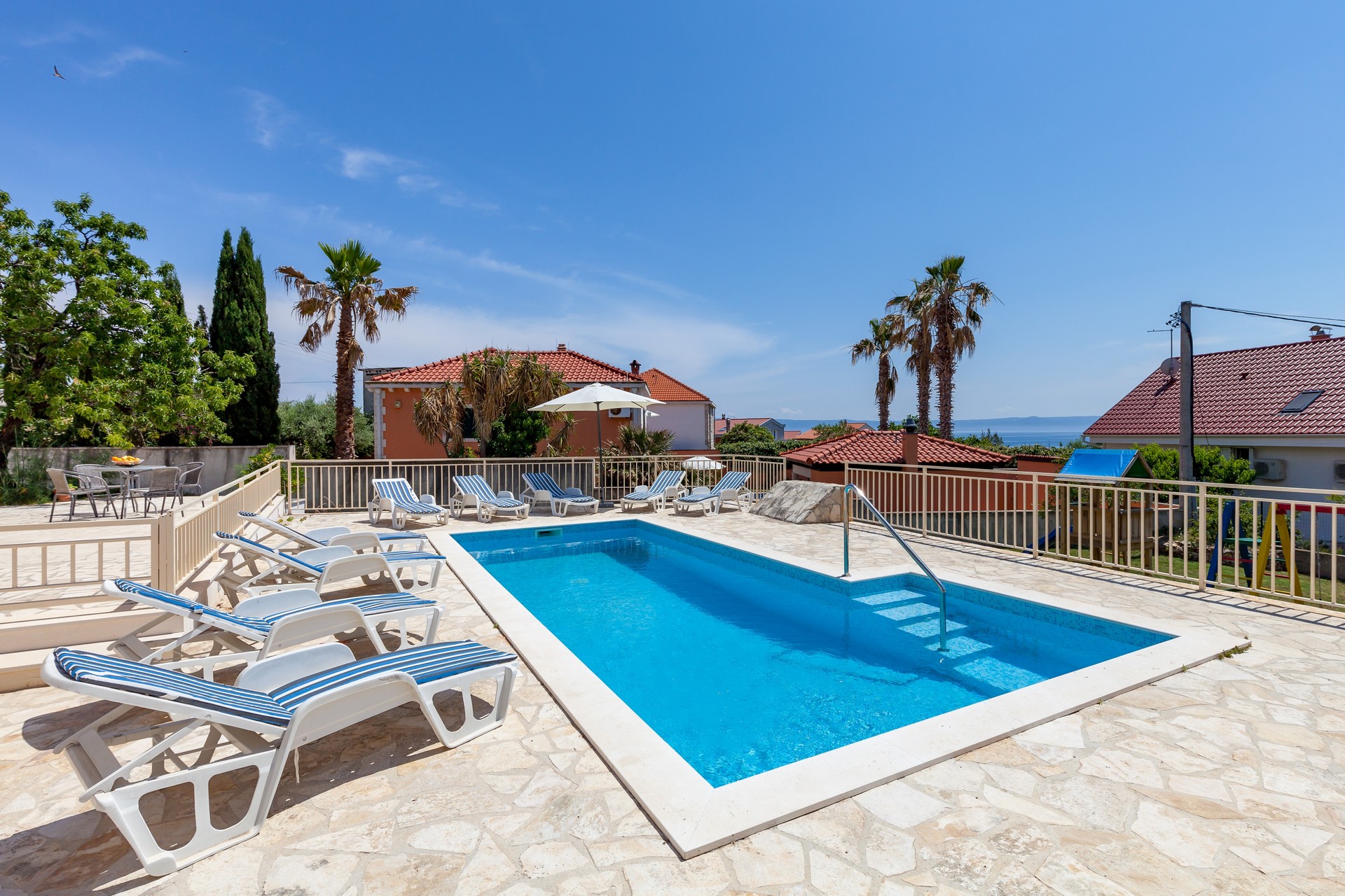 Mediterranean villa with pool on Brač