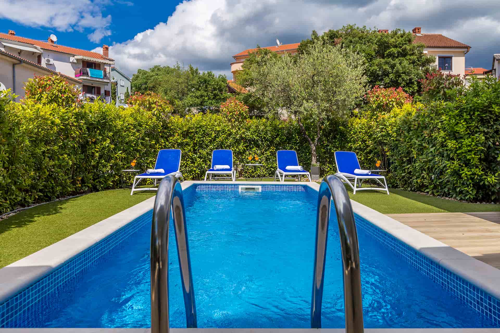 Luxury villa with pool near the beach