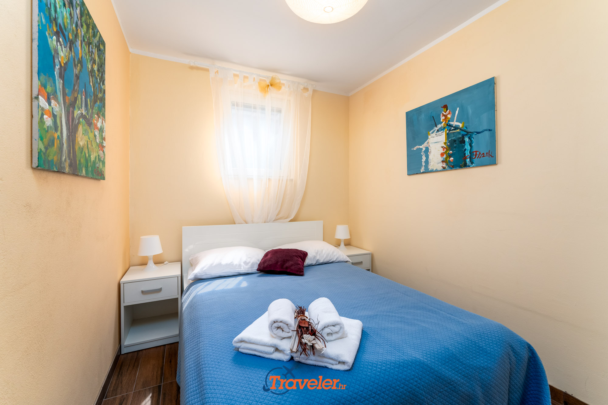 Bedroom in Villa for rent Klimno